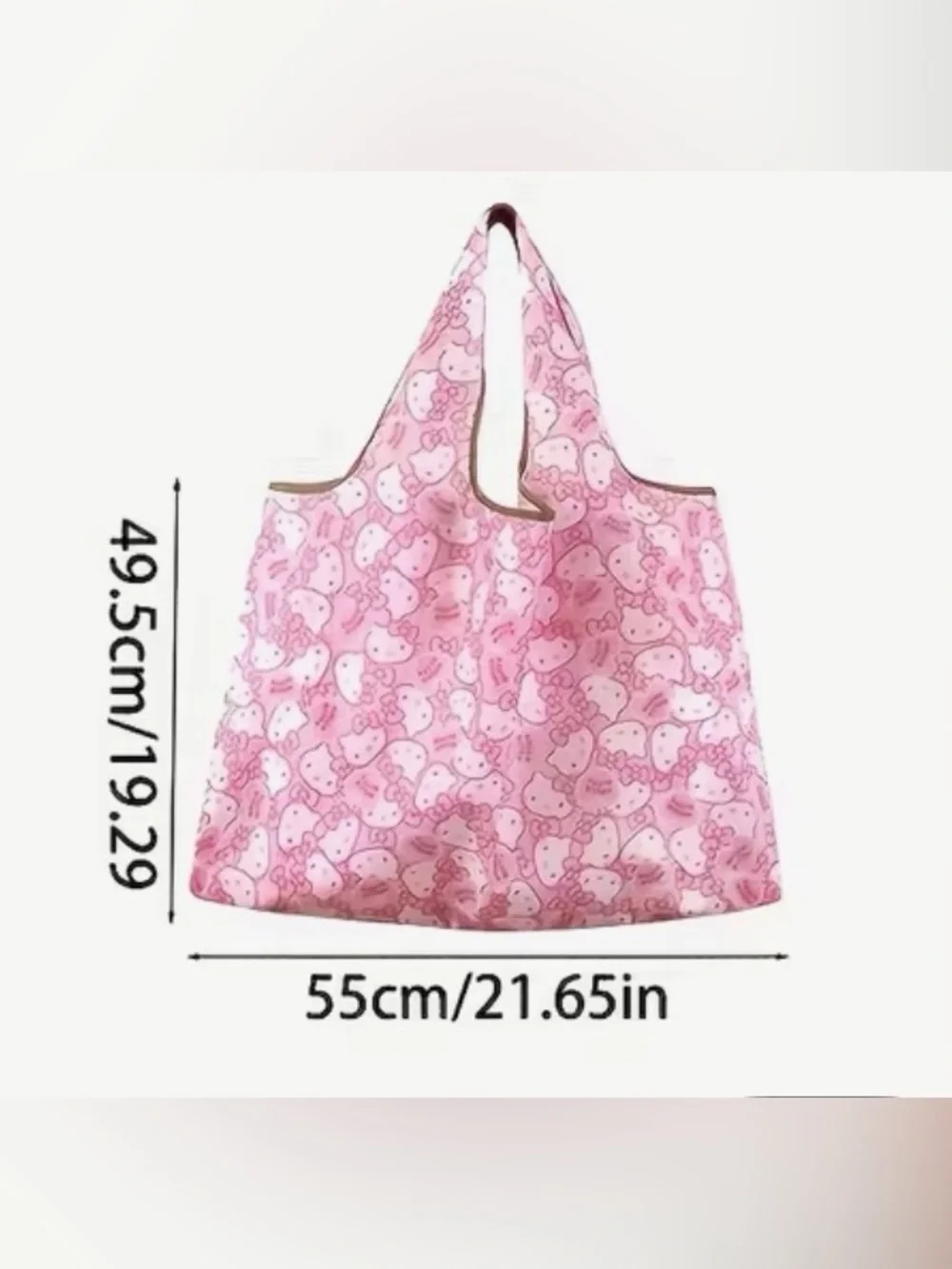 🩷Hello Kitty Foldable Shopper Tote Bag and Accessories Set - Over 20 Items